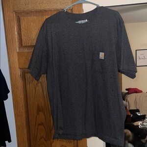 Carhartt Men's Dark Gray Short Sleeve Tee